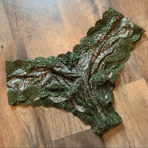 VS Vintage Very Sexy Lace Trim Cheeky Panty